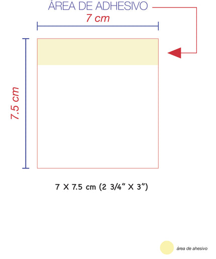 Nota Adhesiva Post-it 7 x 7.5cm (2 3/4" x 3")