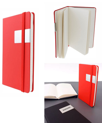 Libreta con placa