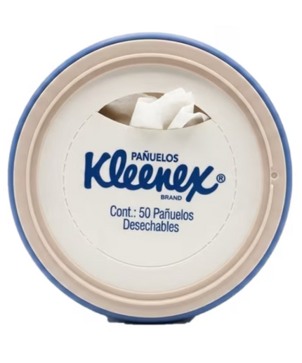 LATA CON KLEENEX - pañuelos desechables PD13