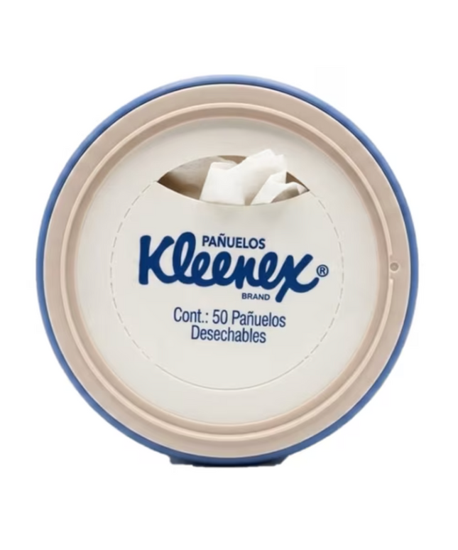 LATA CON KLEENEX - pañuelos desechables PD13