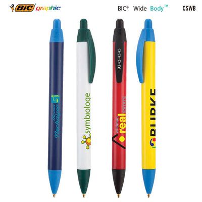 Plumas / Bolígrafos Bic - Wide Body